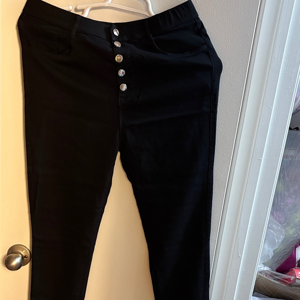Black Pants super stretch material